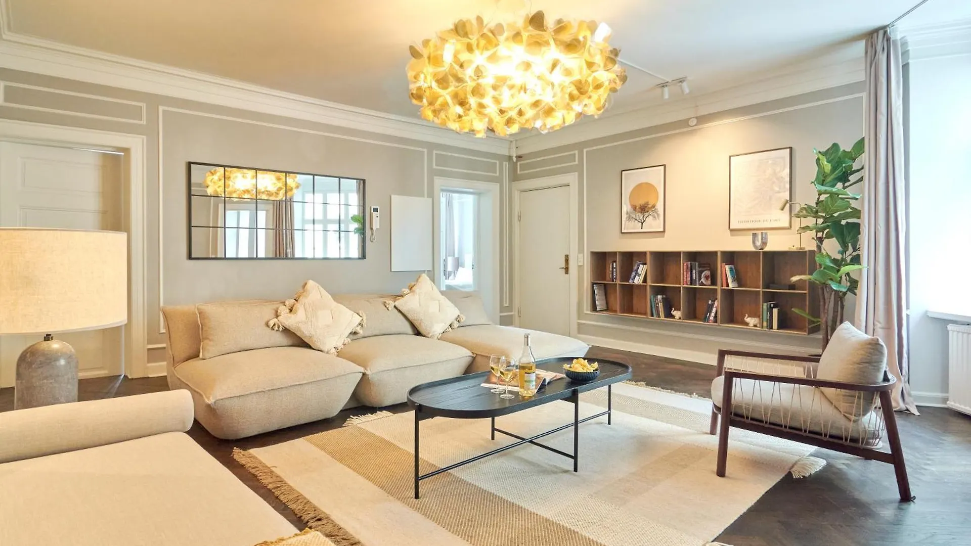 Stylish Spacious Apartment W 3Br In Copenhagen City Дания