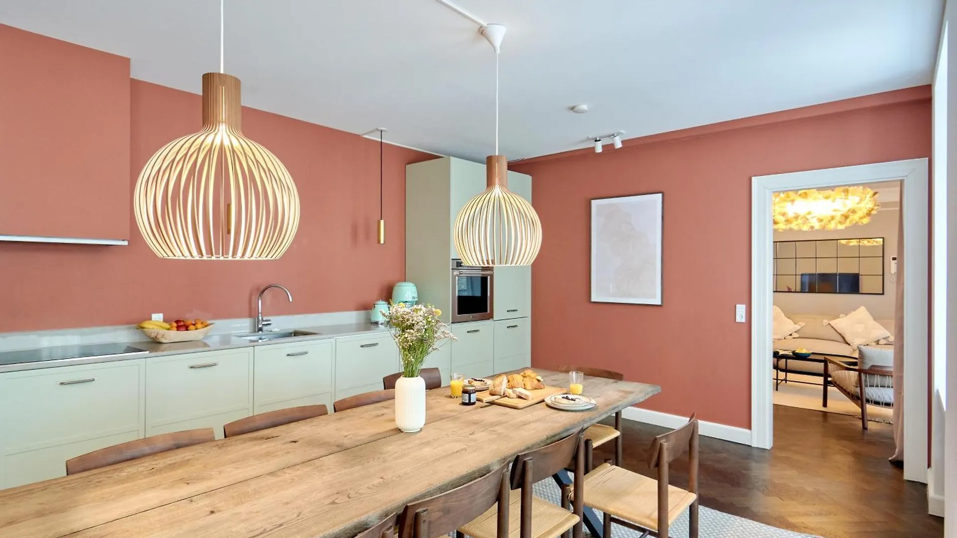 Stylish Spacious Apartment W 3Br In Copenhagen City 0*,