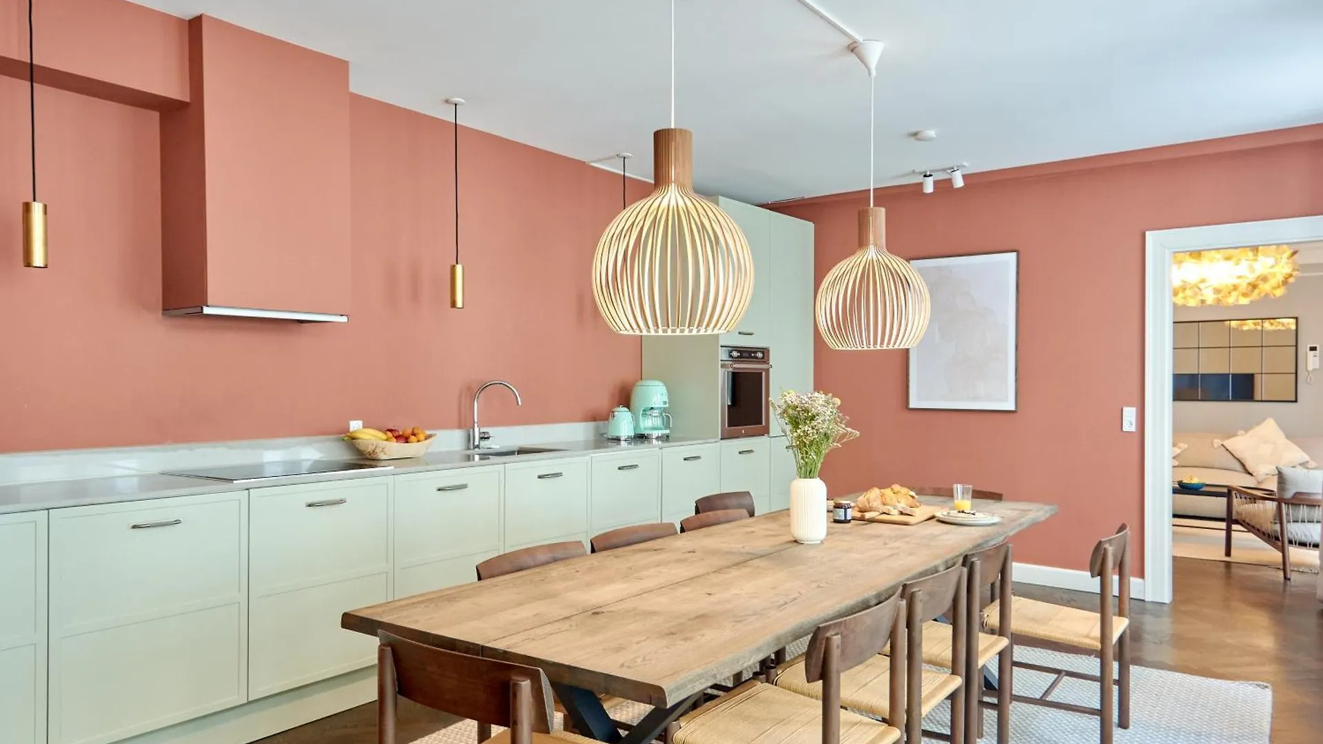 Stylish Spacious Apartment W 3Br In Copenhagen City