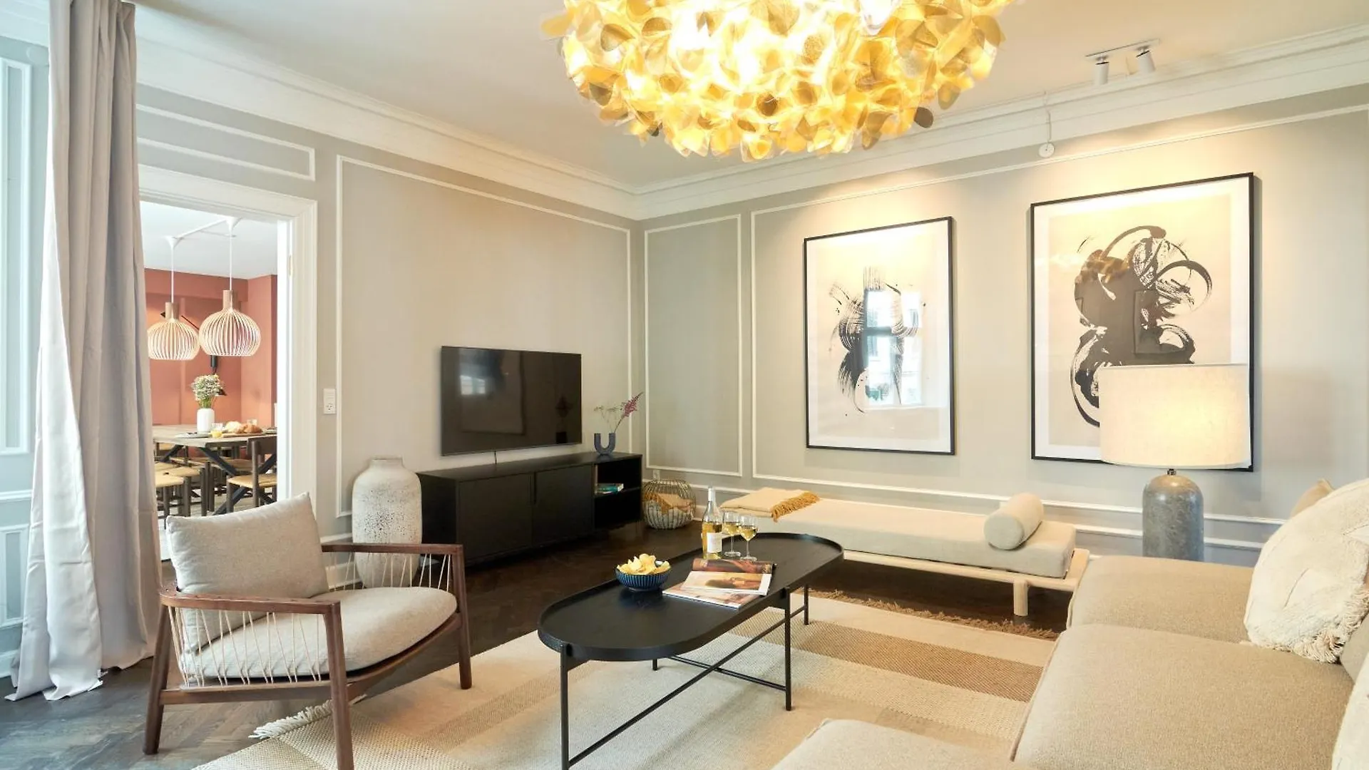 Stylish Spacious Apartment W 3Br In Copenhagen City 0*,